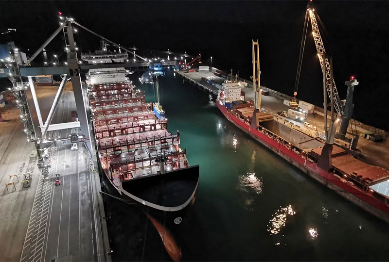 Helsingborgs Hamn satsar på landström för containerfartyg – ett viktigt steg mot fossilfri drift