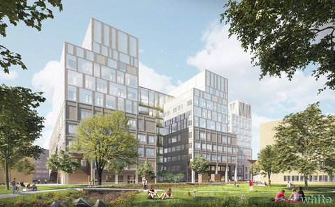 Installationer i ny vårdbyggnad