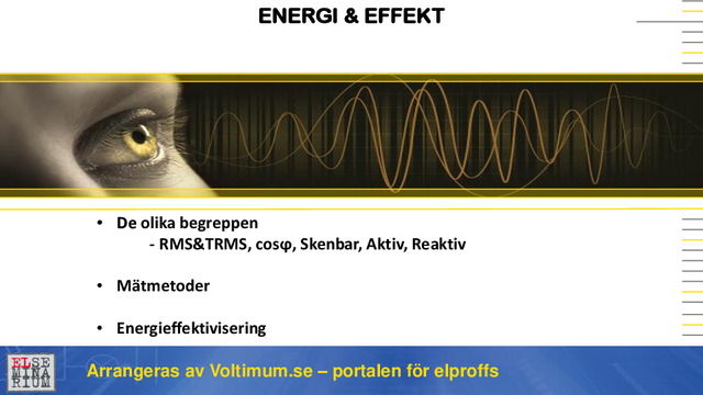 Energimätning, elkvalité och spårbarhet på dina mätningar