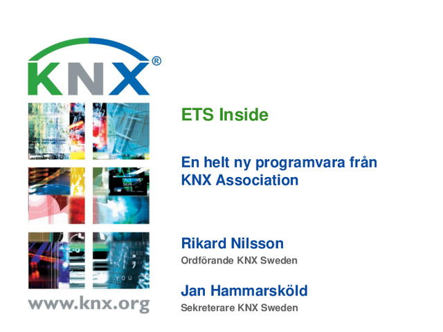Lär dig KNX-programvaran för läsplattor och smartphones