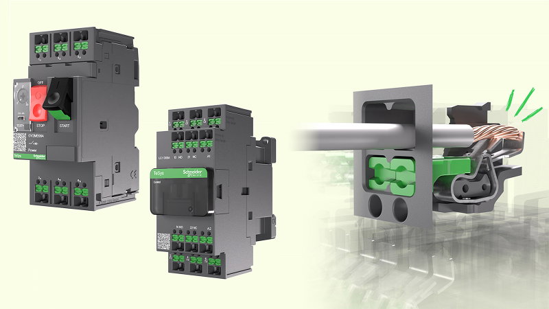 Schneider Electric lanserar TeSys Deca med SNAP IN-anslutning – en ny standard för säker och snabb installation