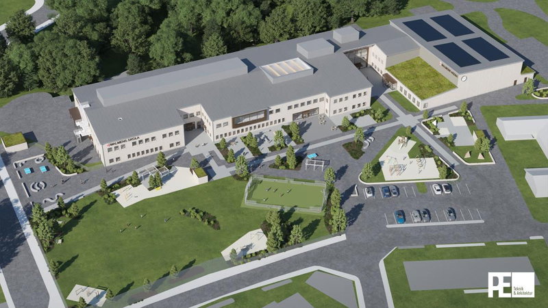 Assemblin utför el- och säkerhetsinstallationer vid Malmen skola i Kumla