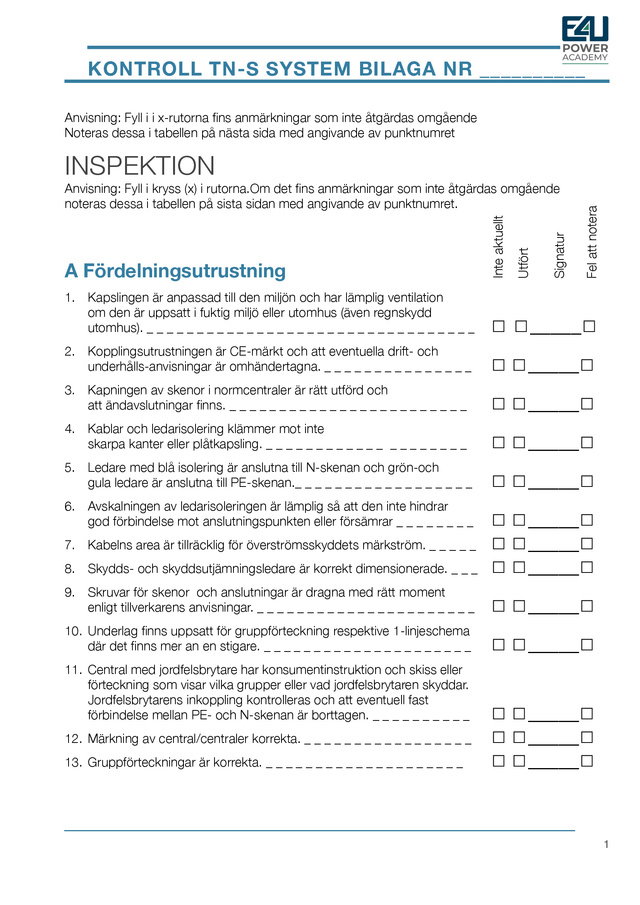 Kontrollprotokoll