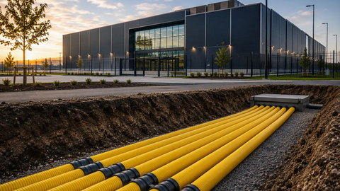 Hållbara kabelskyddslösningar för datahallar och datacenter