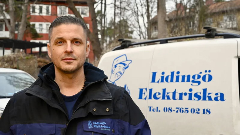 Jimmy på Lidingö Elektriska: Fokus på de små vardagsuppdragen