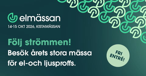 Vi ses väl på Elmässan den 14-15 oktober 2026?