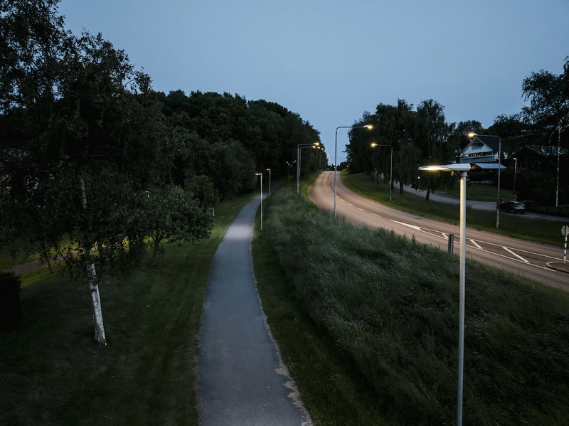 Göteborg bland de första i Norden att testa ny trafikanpassad  gatubelysning