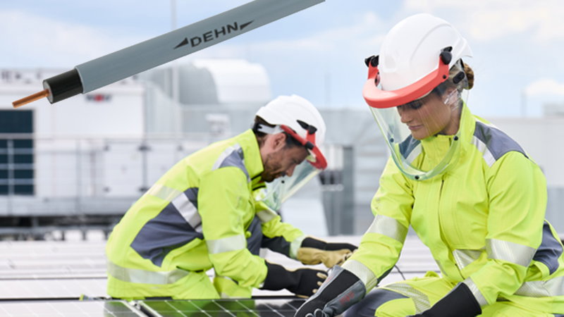 DEHN HVI Light Plus – isolerat åskskydd enkelt och säkert