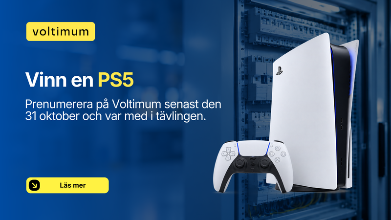 Vinn en PlayStation 5 med Voltimum Sverige