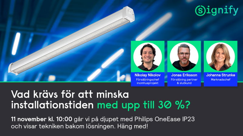Lär känna nya Philips OneEase IP23
