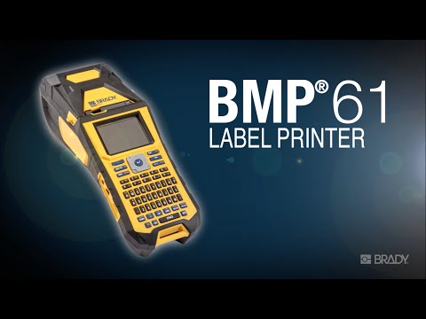 High performance BMP™61 Brady Label Printer