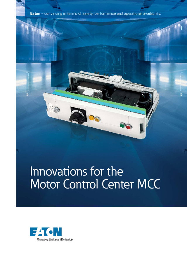 Eaton motor kontrol merkezi MCC