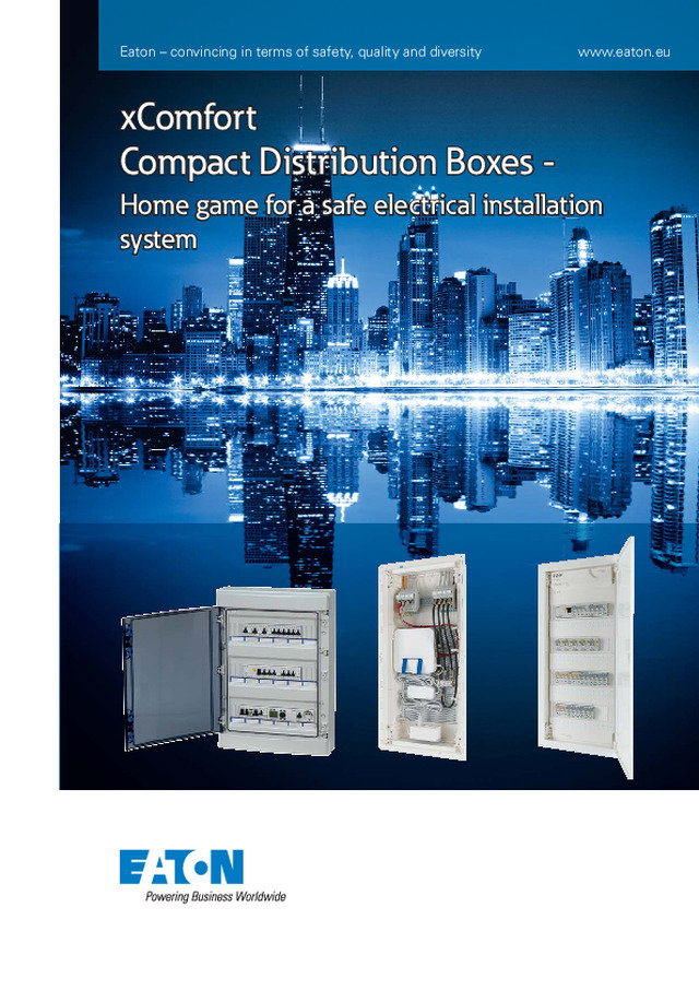 xComfort Compact Distribution Boxes