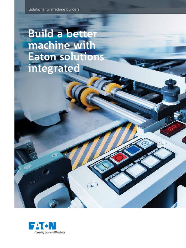 Solutions for machine builders