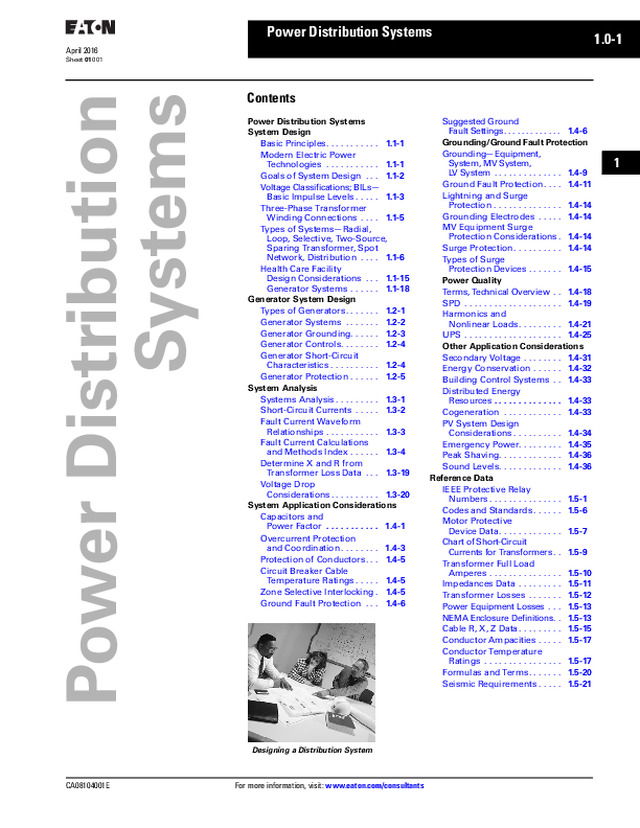 Power Distribution Systems