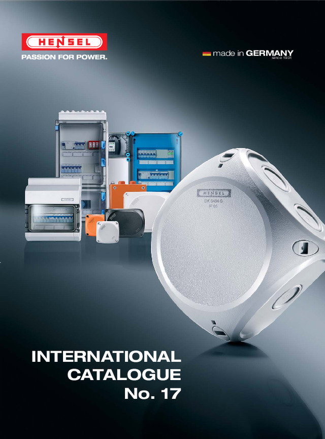 Hensel International Catalogue