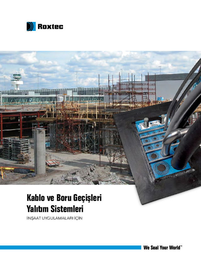 İnşaat ve Altyapı Uygulamaları için Roxtec Çözümleri