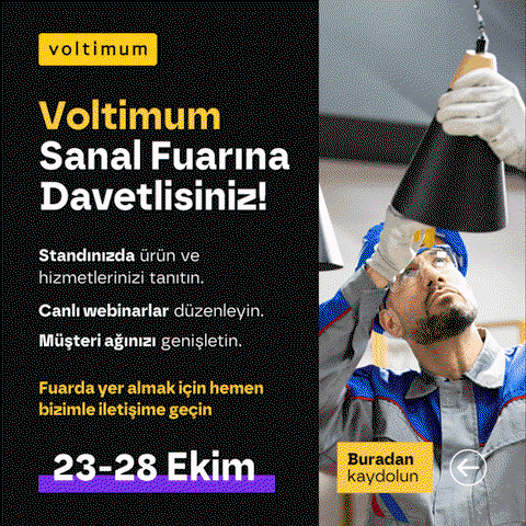 Voltimum Sanal Fuarına Davetlisiniz!