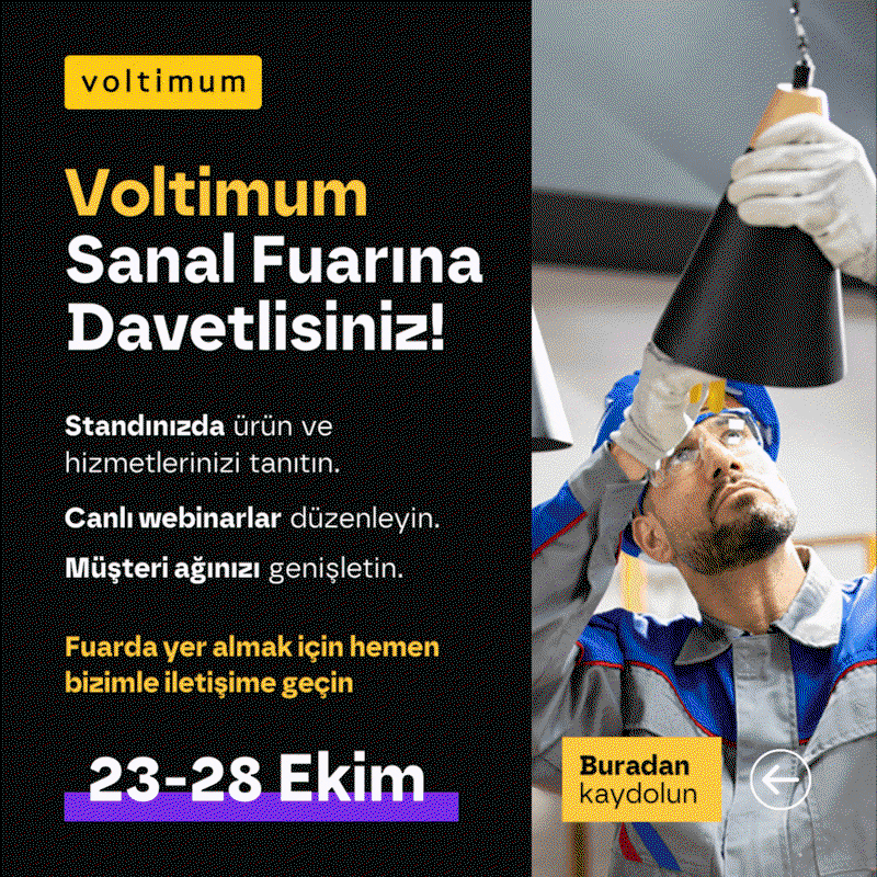 Voltimum Sanal Fuarına Davetlisiniz!