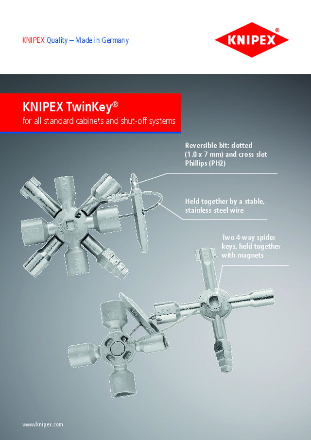 KNIPEX TwinKey®