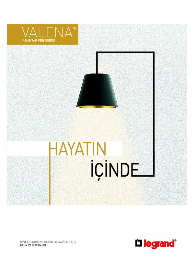 Valena Anahtar Priz Kataloğu