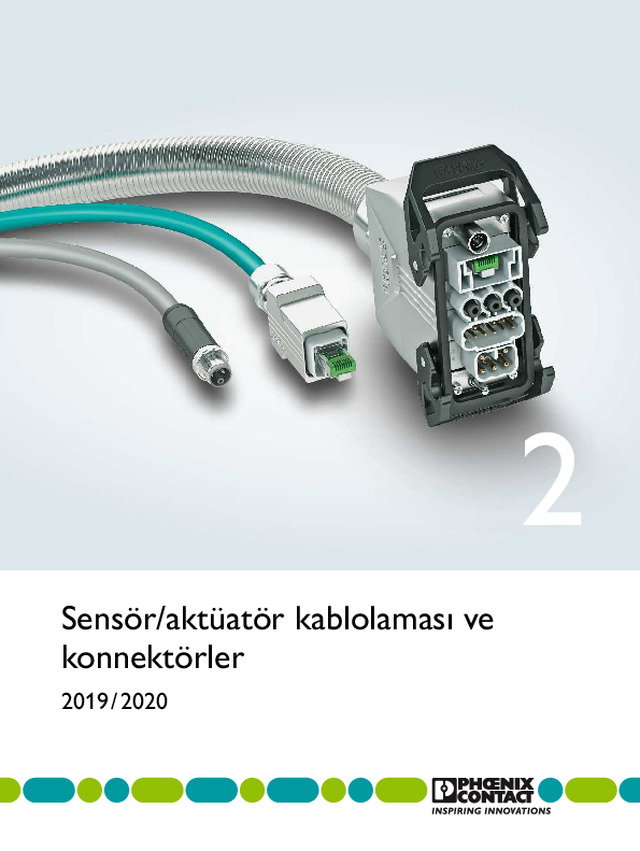 Sensör/aktüatör kablolaması ve konnektörler 2019 / 2020
