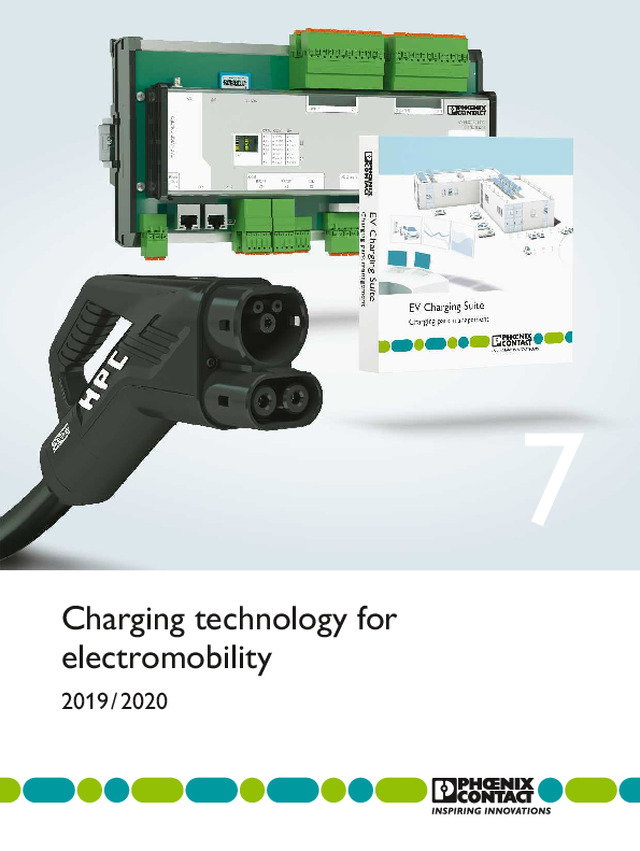 Charging technology for electromobility 2019 / 2020