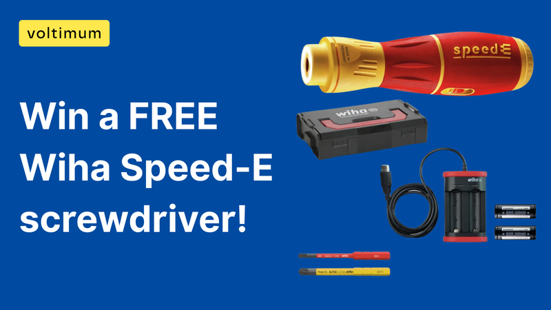 Win a free Wiha Speed-e screwdriver!