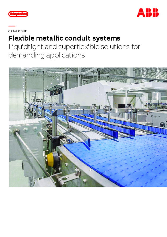 Flexible metallic conduit systems: Liquidtight and superflexible solutions for demanding applications