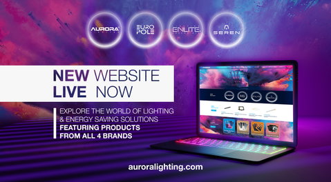 Aurora Lighting Launches Brand-New Website to Support Expanded Multi-Brand Catalogue