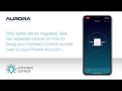 Migrating To A Private Account with the Aurora BLE App