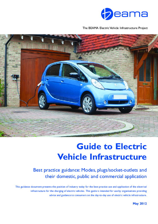 BEAMA - Guide to Electric Vehicle Infrastructure