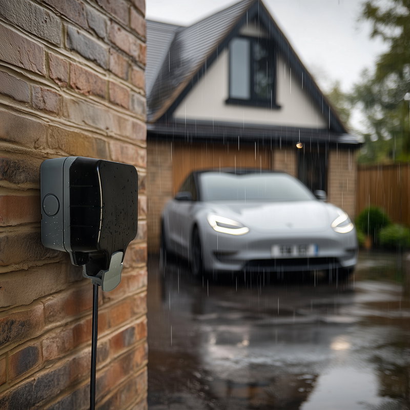 BG launches waterproof single socket for ev use