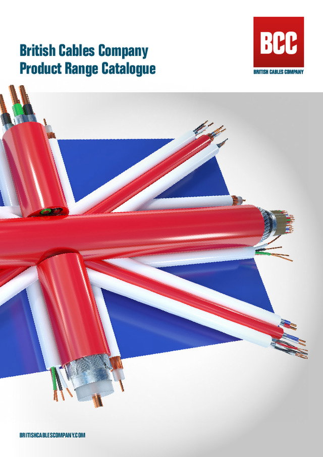 British Cables Company Product Range Catalogue