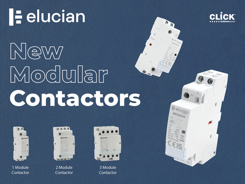 New Modular Contactors added to Elucian consumer unit range
