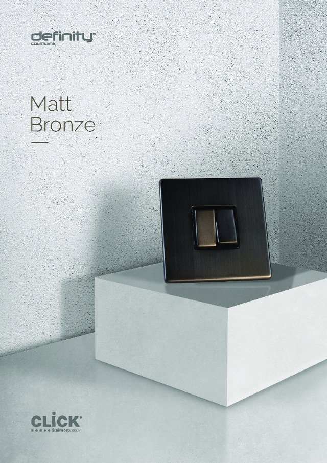 Definity™ Complete - Matt Bronze