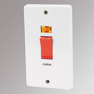 Is having the cooker isolator remote acceptable?