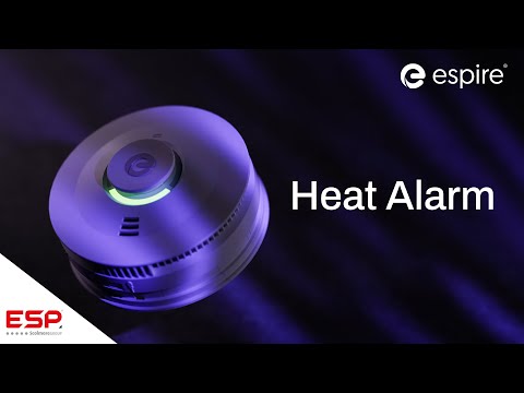 Espire heat alarm – Reliable temperature monitoring for fire safety