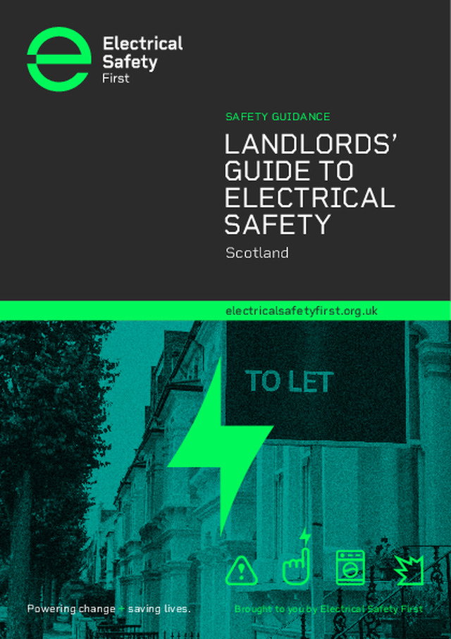 Landlords' guide to electrical safety - Scotland