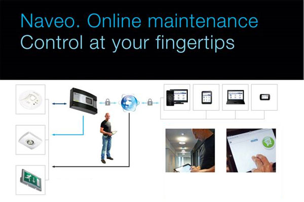Naveo emergency lighting maintenance at your fingertips!