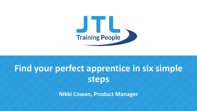 Find your perfect apprentice in six simple steps