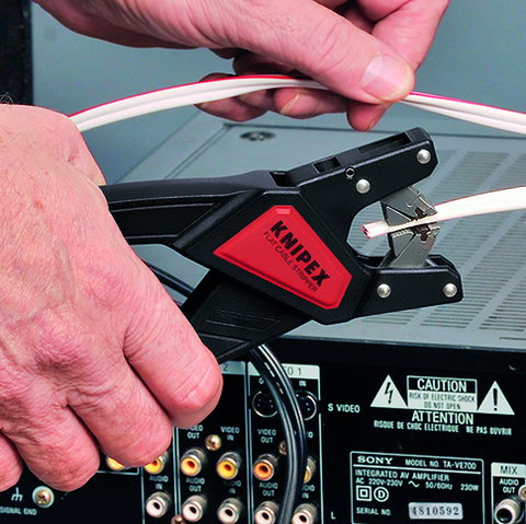 The ideal solution for stripping flat cable