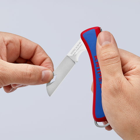 KNIPEX Folding Knife for Electricians (16 20 50 SB)