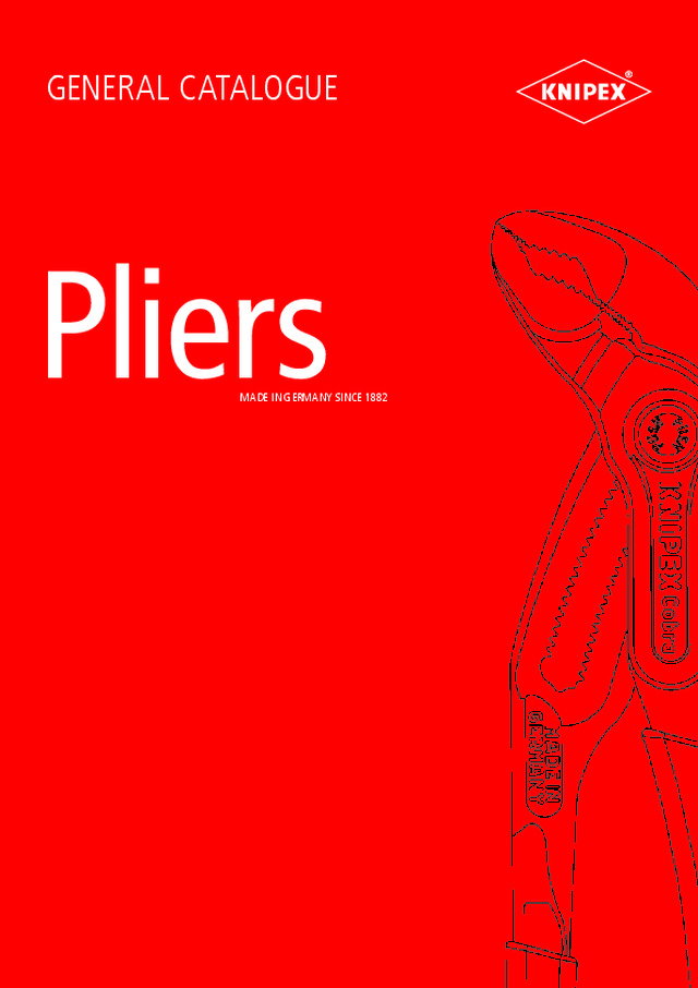 General Catalogue - Pliers