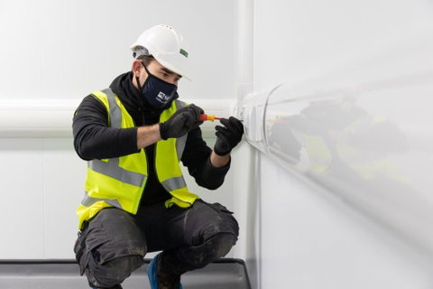 Marshall-Tufflex PowerPoles and Bio Trunking for Plymouth Lighthouse Laboratory
