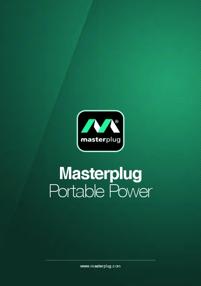 Masterplug - Portable Power
