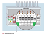 Identification of electrical wiring to Regulation 514.1.2