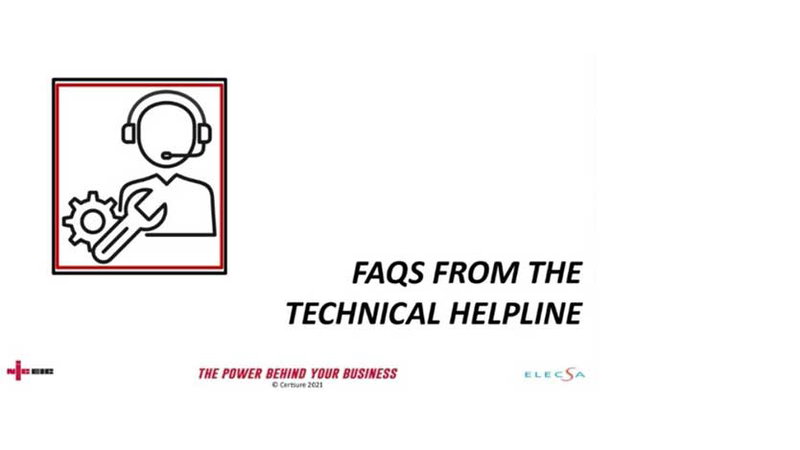 Frequently Asked Questions from the NICEIC Technical Helpline