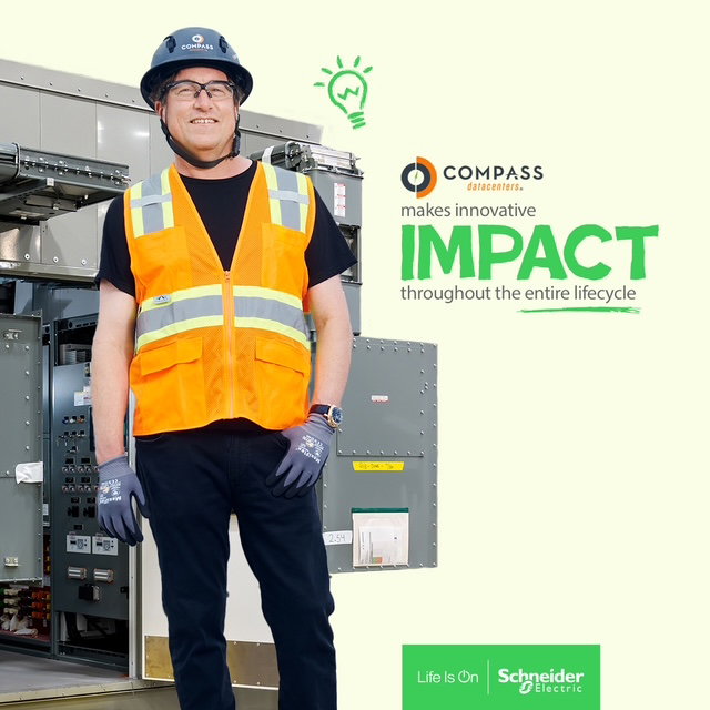 Compass Datacenters and Schneider Electric Utilise AI to Transform Data Centre Maintenance - Maximising Uptime and Lowering Cost