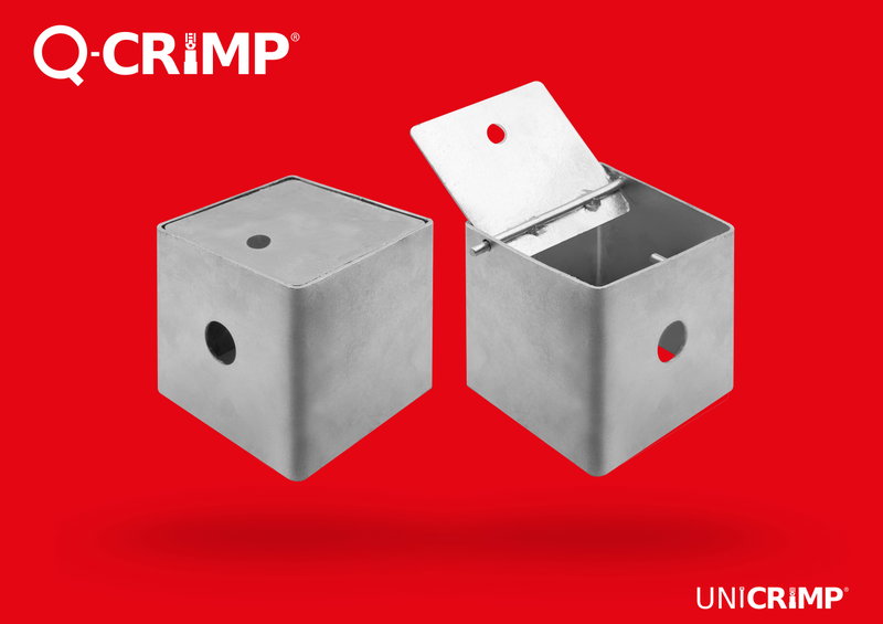 Unicrimp adds Galvanised Earthing  Boxes to its Q-Crimp range